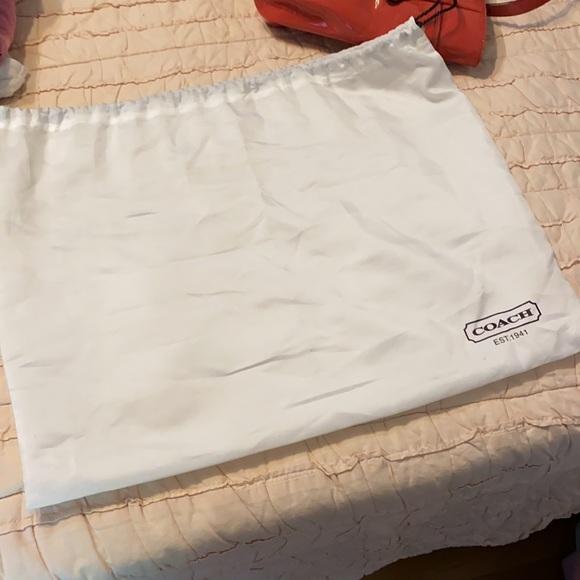 Patent Leather Coach Tote Bag - Picture 5 of 5